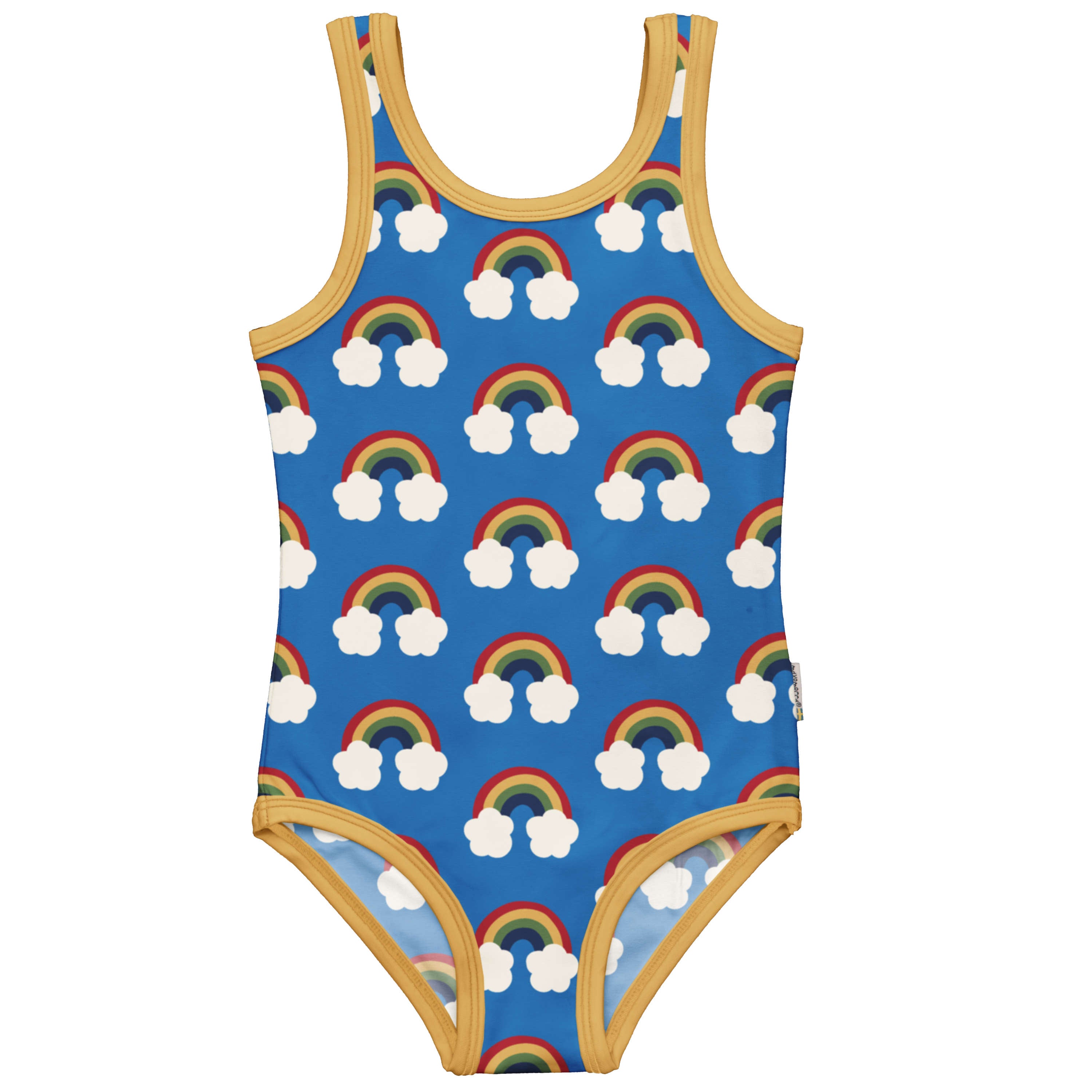 Zwempak Swimsuit Rainbow (gerecycled polyester) - Maxomorra