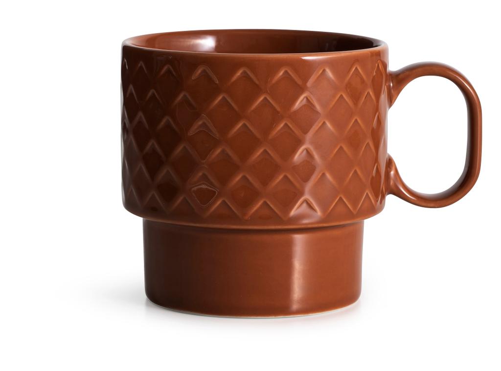 Coffee & More Tea Mug Terracotta - Sagaform