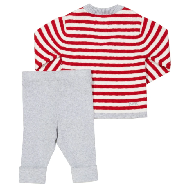 Reindeer knit set cotton ( trui & broek / legging) - Kite Clothing