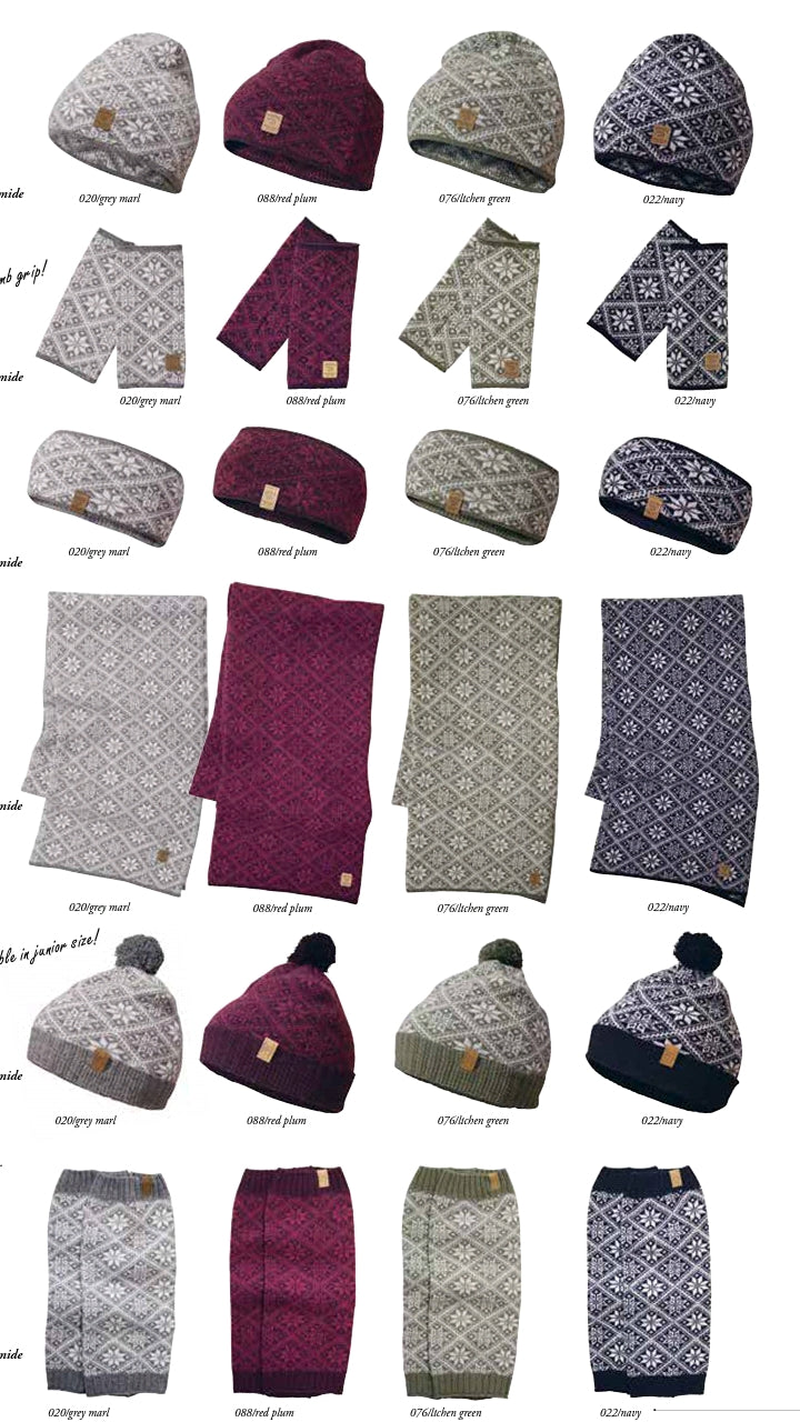 Muts Elsie Snowflake Hat Adult Navy – Ivanhoe of Sweden