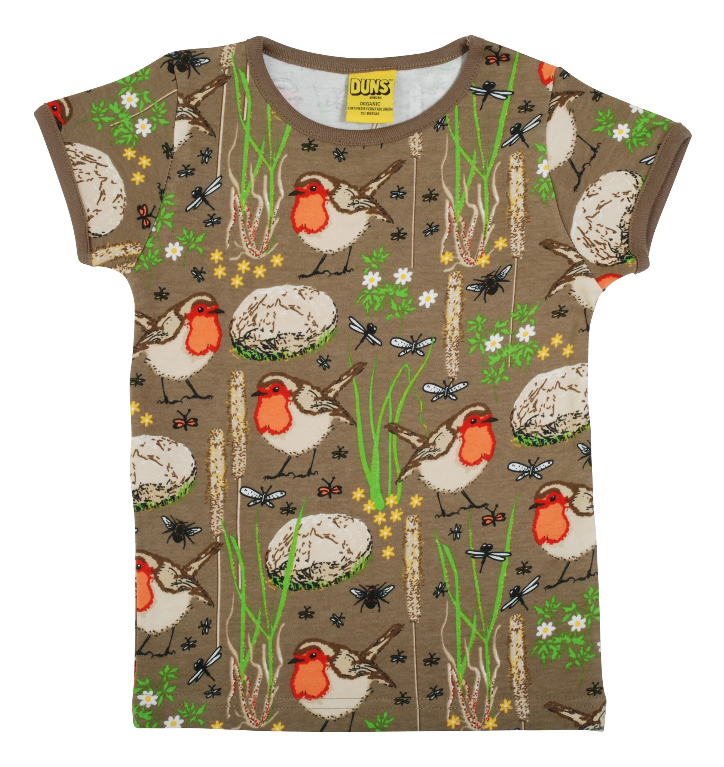 T-shirt / Short Sleeve Top Robin Timber wolf - Duns Sweden