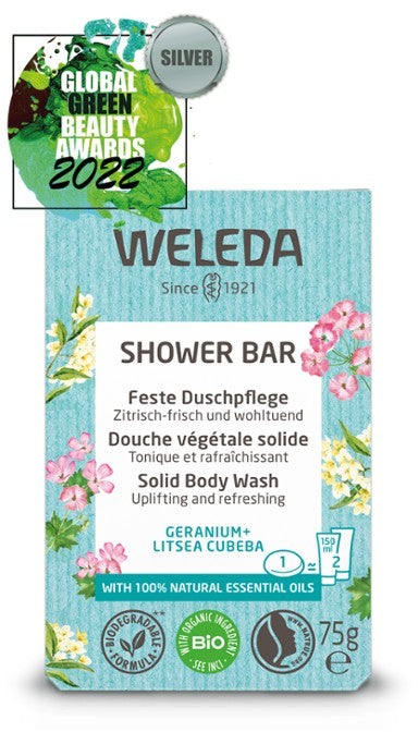 Shower Bar Geranium + Litsea cubeba – Weleda