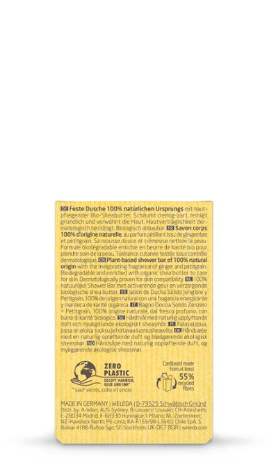 Shower Bar Ginger + Petitgrain – Weleda