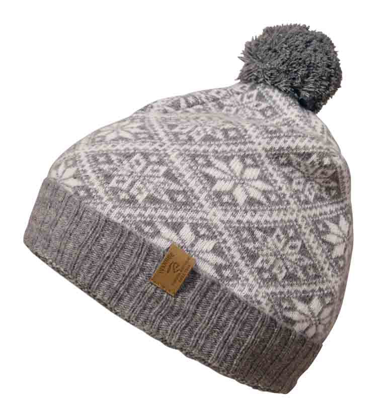 Muts Elsie Snowflake Hat Adult Grey Marl – Ivanhoe of Sweden