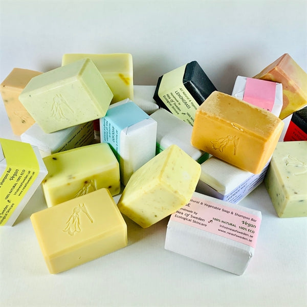 All Natural & Vegetable Soap & Shampoo Bar Tea Tree – Nea of Sweden