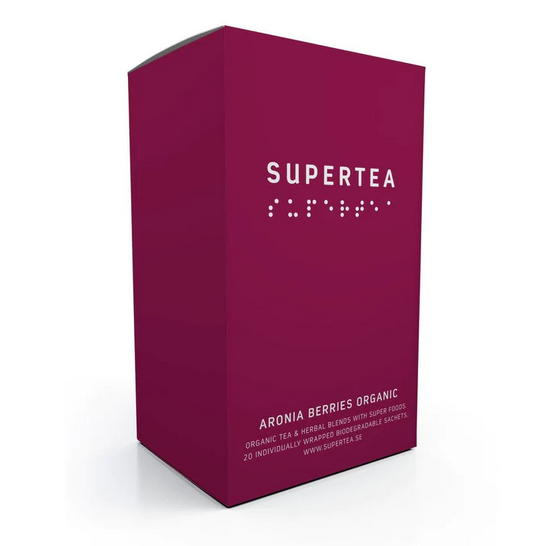 Supertea Aronia Berries Organic 20st – Teministeriet