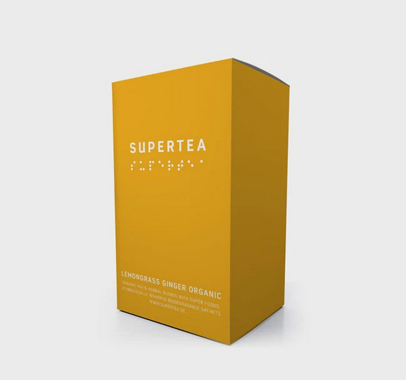 Supertea Lemongrass Ginger Organic 20st – Teministeriet