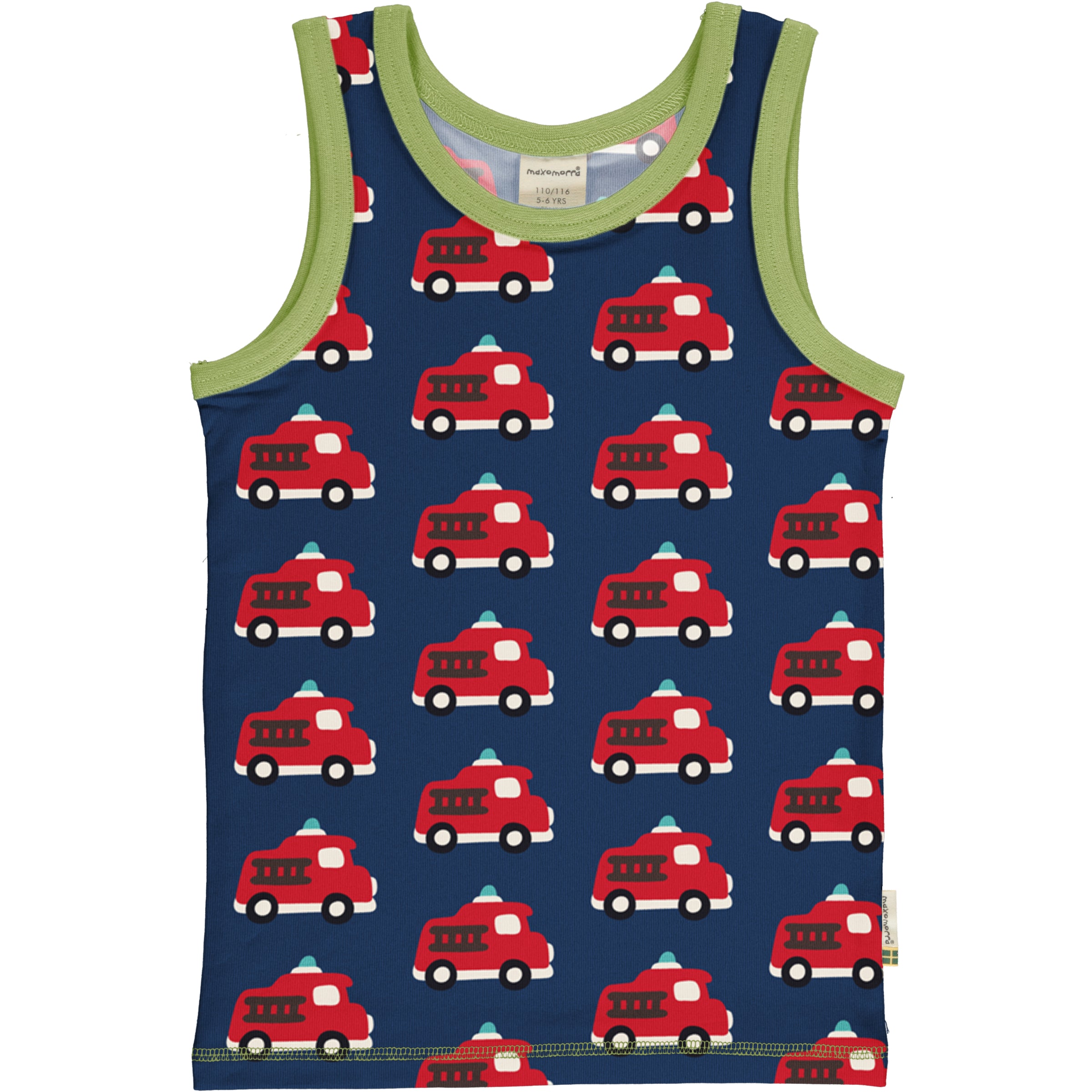 Hemd / Tanktop Fire Truck - Maxomorra