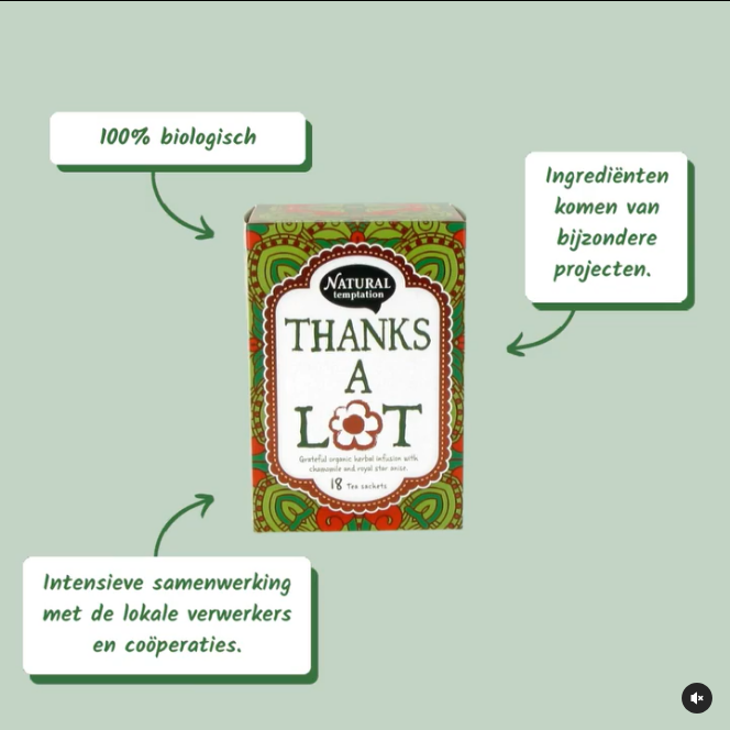 "Thanks a lot" herbal tea with chamomile and star anise – Natural Temptation