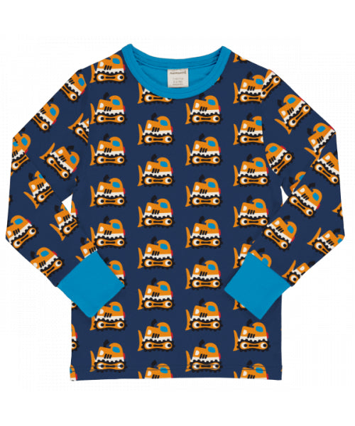 Longsleeve Top LS Bulldozer - Maxomorra