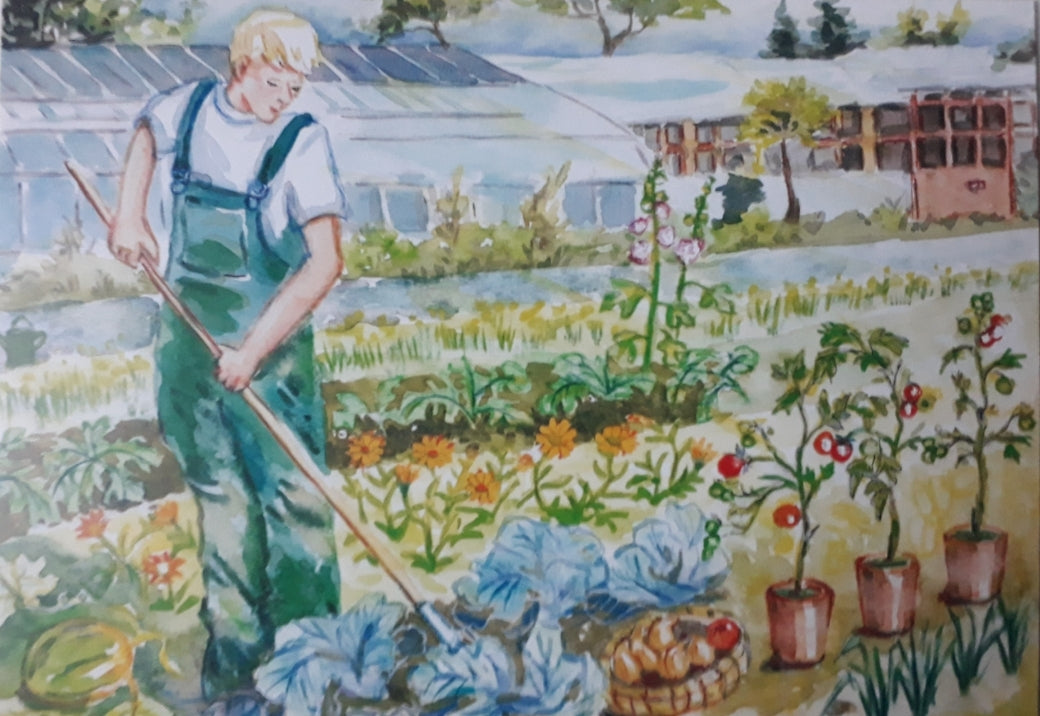 Kaart Tuinman - Anne C. Wenzel