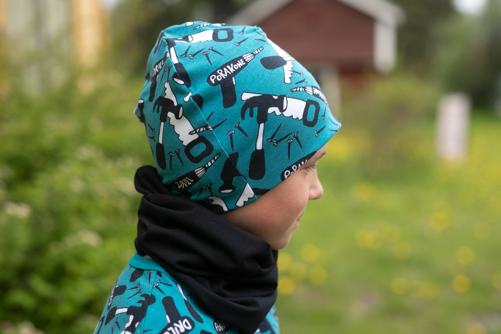 Muts Beanie Drill Petrol – Paapii Design