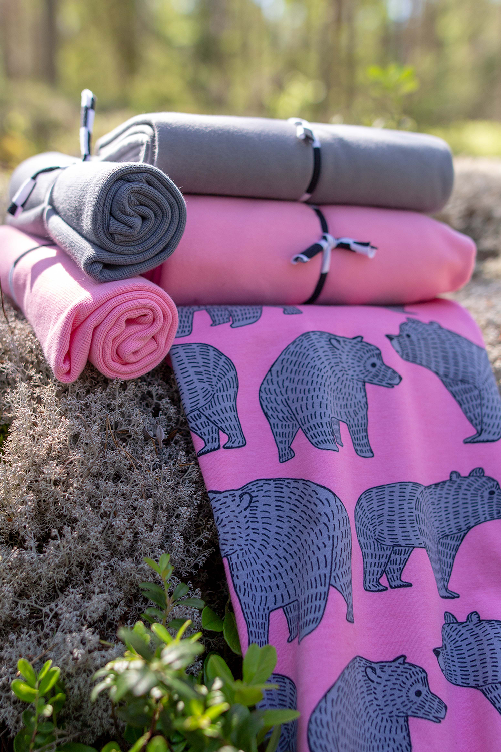 Muts Beanie Ursa Light Pink Grey – Paapii Design