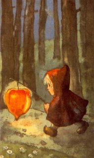 Kaart Verlicht mij, lantaarntje - Mili Weber