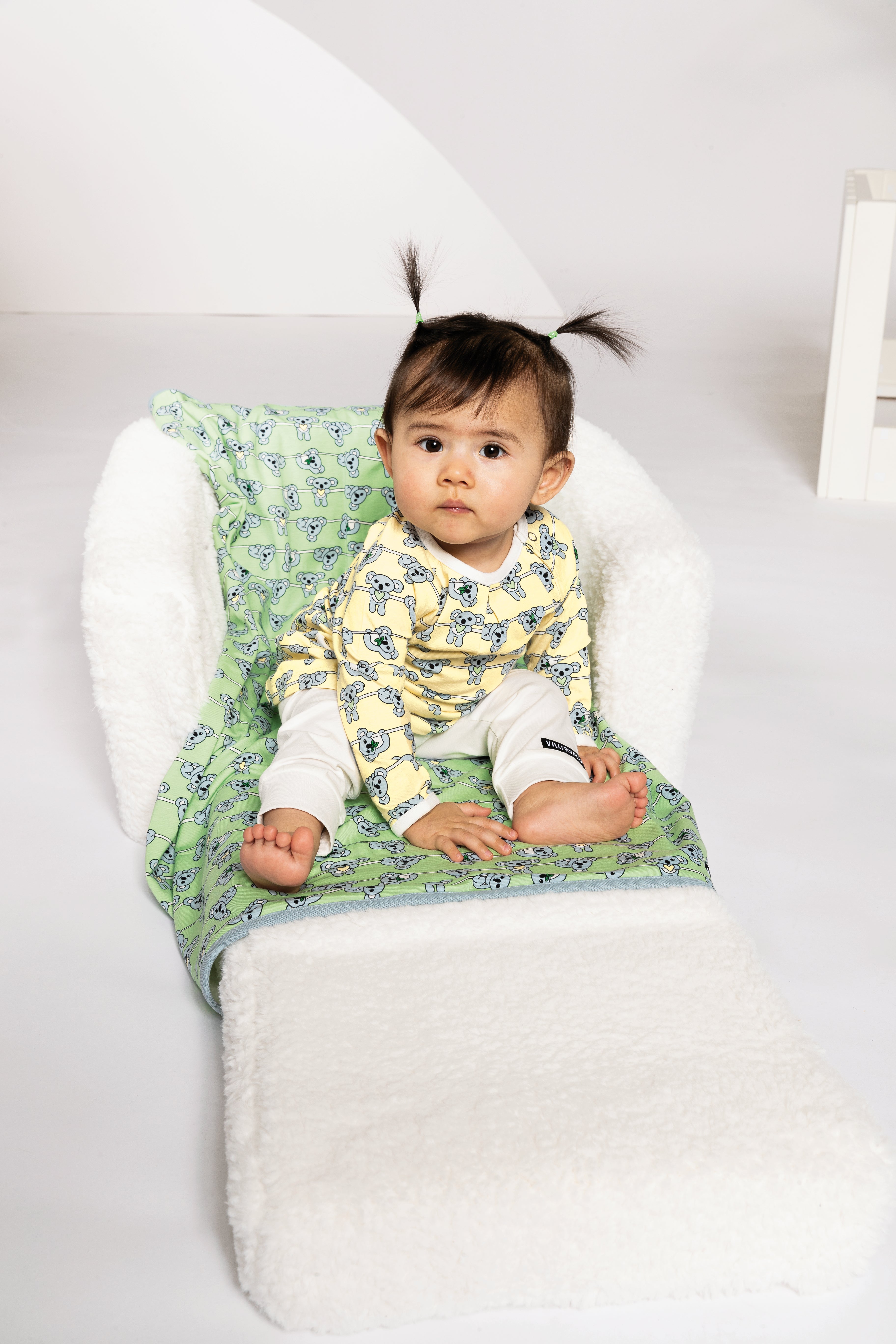 Broek / Baby Trousers Marble - maat 44 - Villervalla