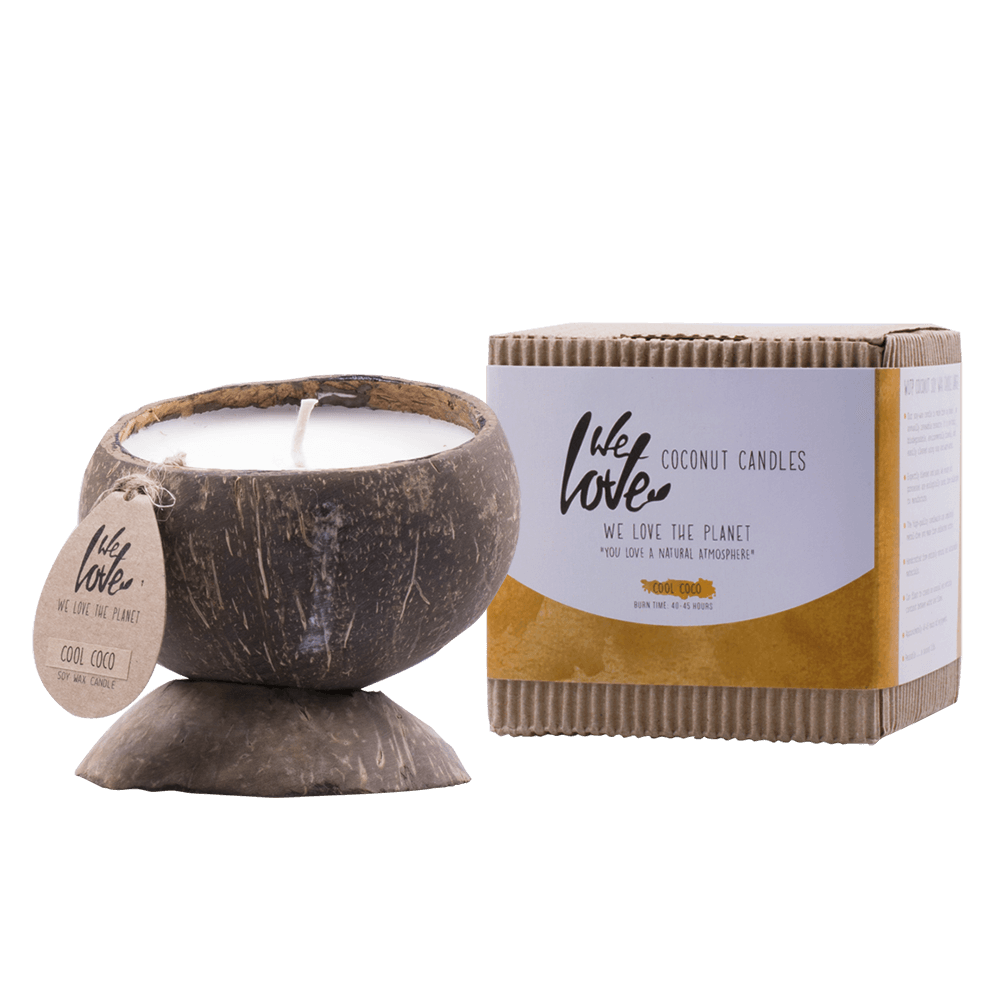Coconut Candle (Soja) Cool Coco - We Love The Planet