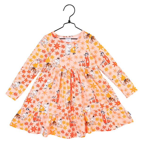 Jurk Wallpaper Dress pink – Moomin