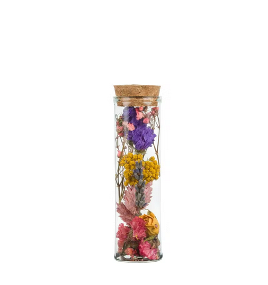 Wish Bottle Dried Flowers – Small - Wildflowers by Floriette
