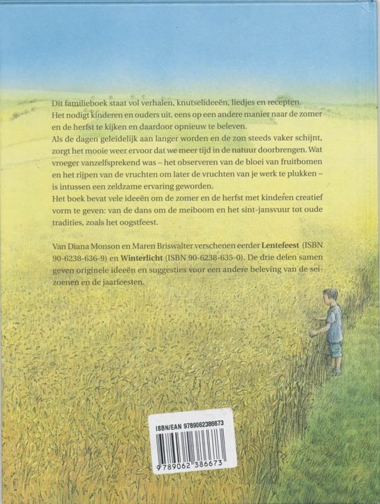 Zomeroogst - verhalen, liedjes, knutsels en recepten - Diana Monson