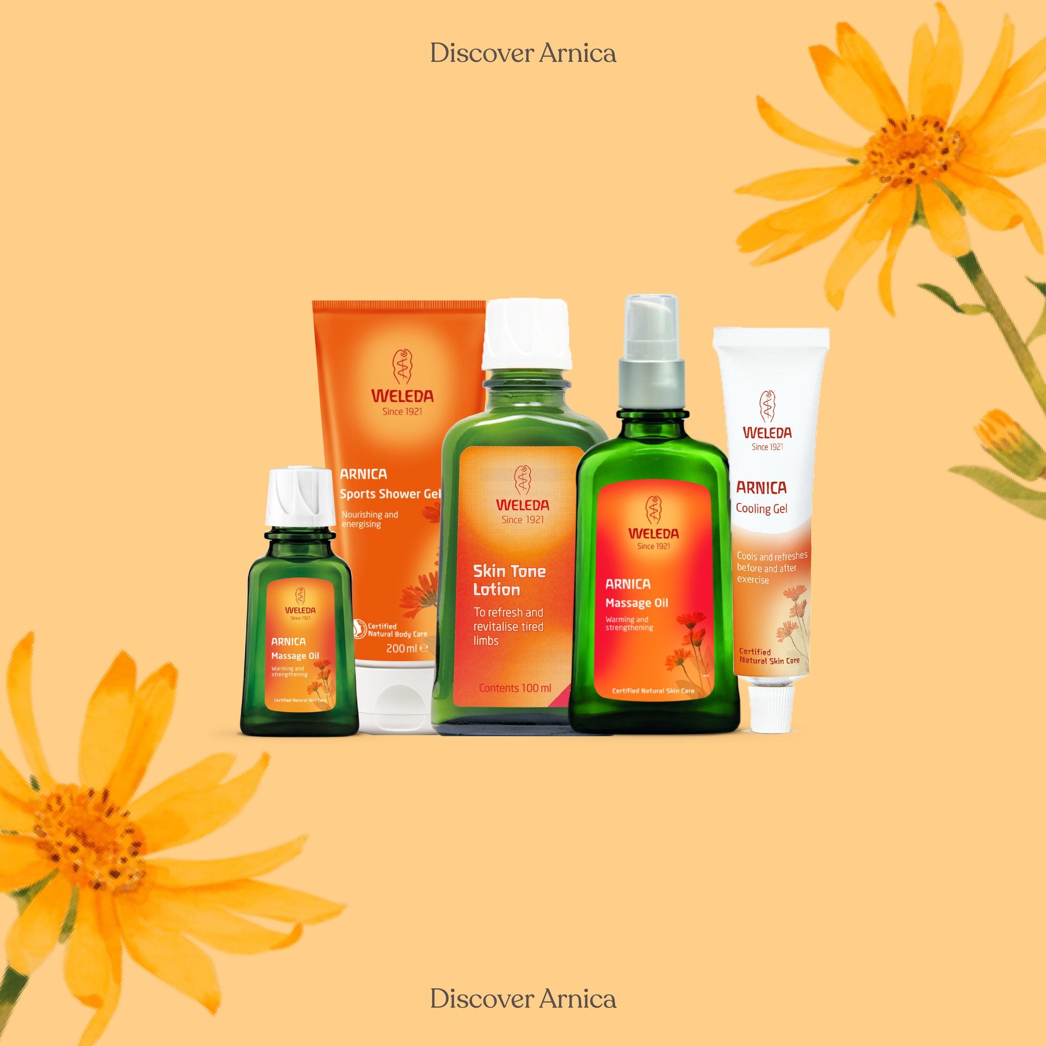 Arnica Sport Massageolie 100 ml – Weleda