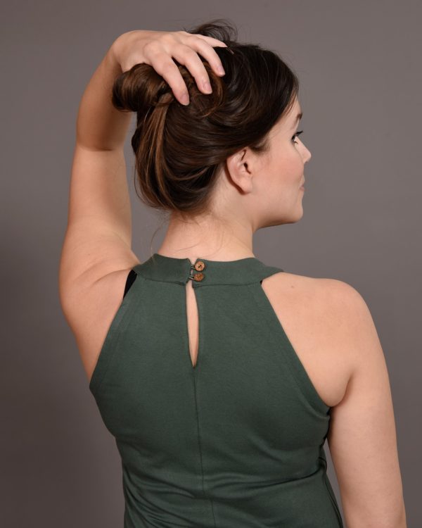 Top Ruth Green - B-Light Organic Clothing