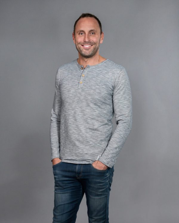 Longsleeve Striped Baadal - B-Light Organic Clothing