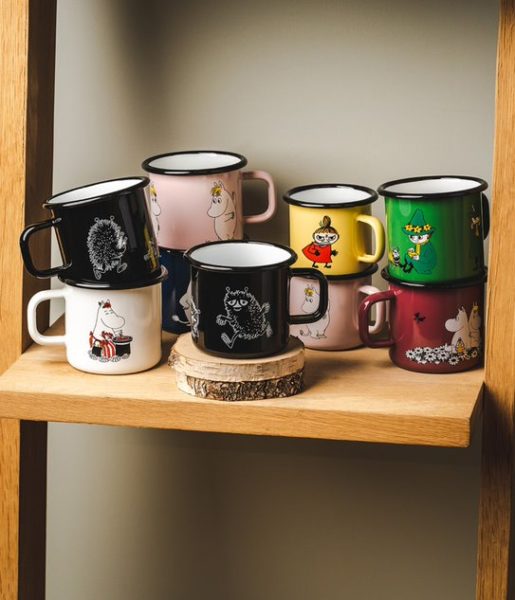 Moomin enamel mug Stinky 3,7dl – Muurla