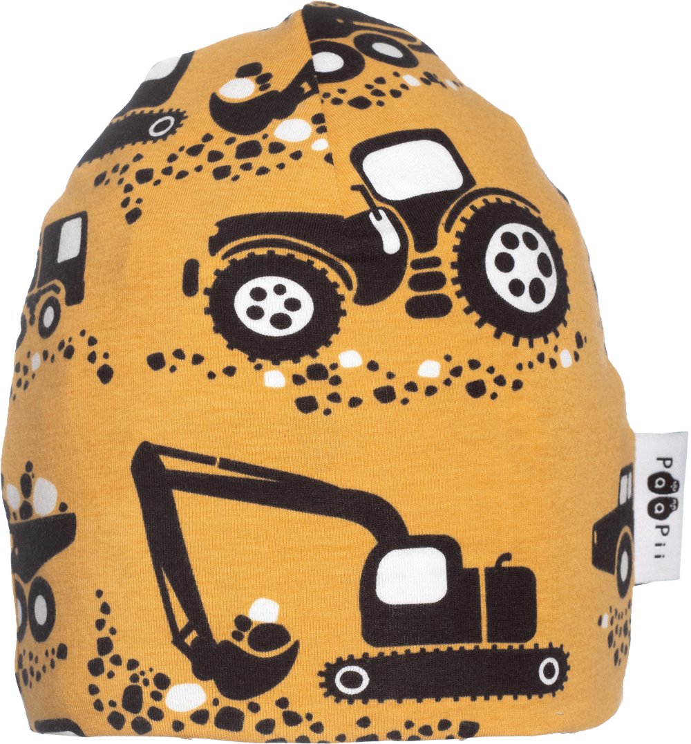 Muts Beanie Machines Ochre – Paapii Design
