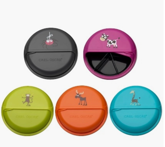 Kids BentoDISC™ Snacktrommel Monkey Green – Carl Oscar