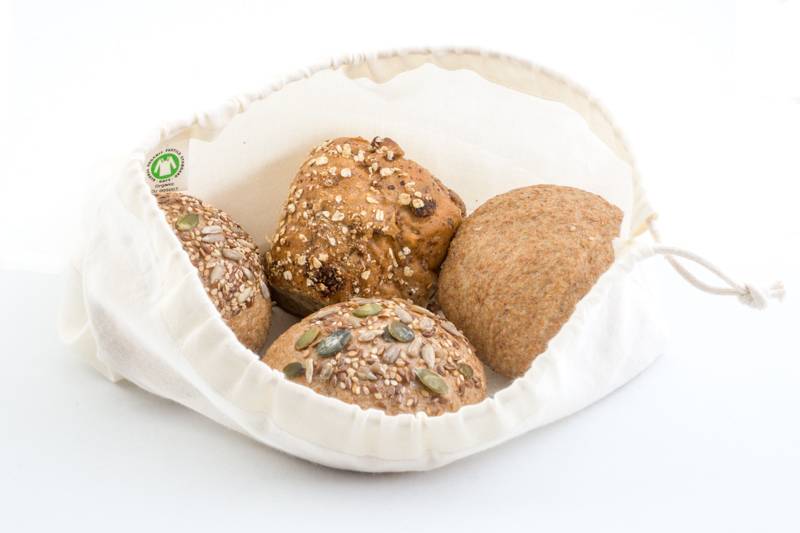 Brood zak M natural white – Bo Weevil