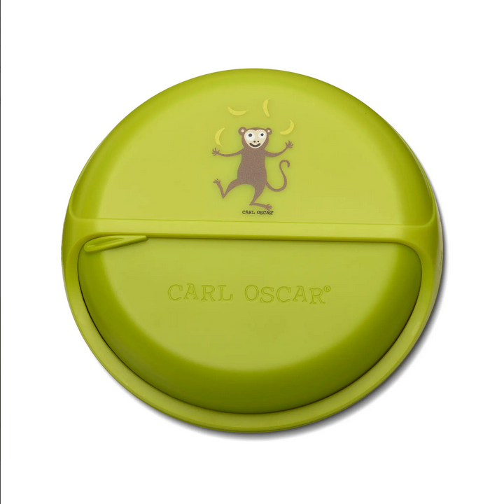 Kids BentoDISC™ Snacktrommel Monkey Green – Carl Oscar