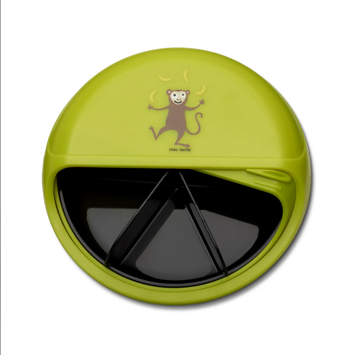 Kids BentoDISC™ Snacktrommel Monkey Green – Carl Oscar
