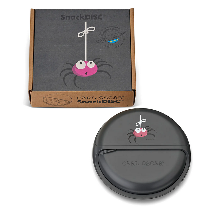 Kids BentoDISC™ Snacktrommel Spider Grey – Carl Oscar
