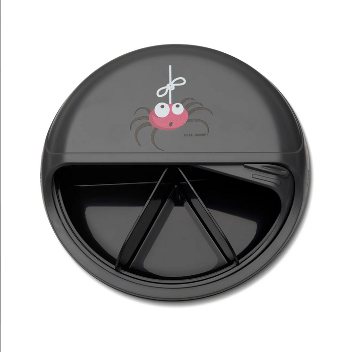 Kids BentoDISC™ Snacktrommel Spider Grey – Carl Oscar