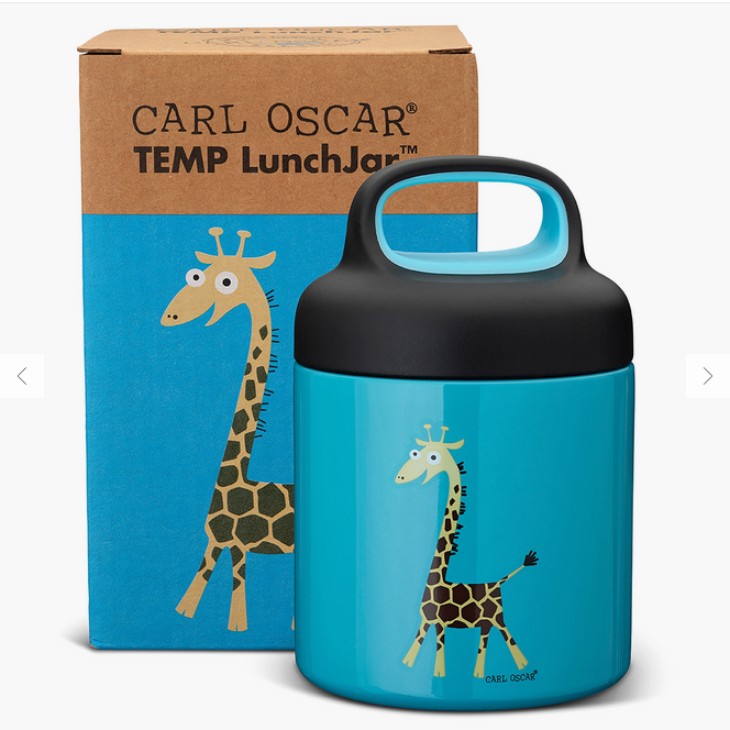 TEMP LunchJar™ Giraffe Blue 0,3l – Carl Oscar