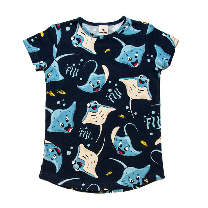 T-shirt Navy Rays - Mullido