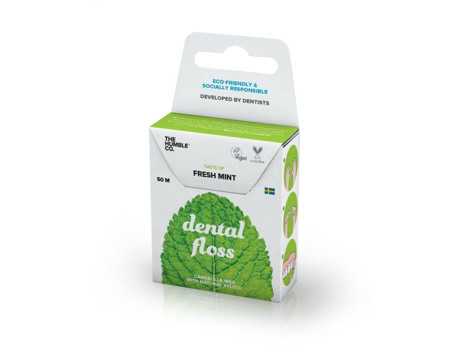 Dental Floss Fresh Mint – The Humble Co.