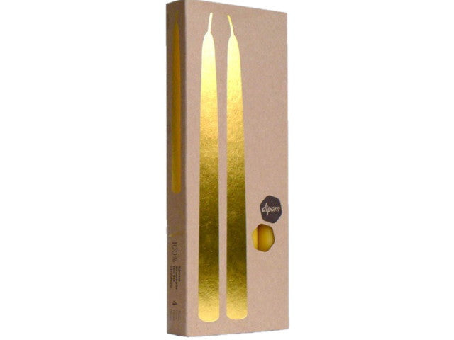 Dinerkaars 4 stuks naturel geschenkverpakking B24 – Dipam