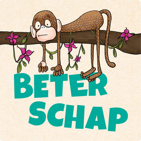 Betje Wenskaart Beterschap – Zintenz Organic Cards