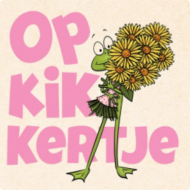 Betje Wenskaart Opkikkertje – Zintenz Organic Cards