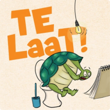 Betje Wenskaart Te laat! – Zintenz Organic Cards