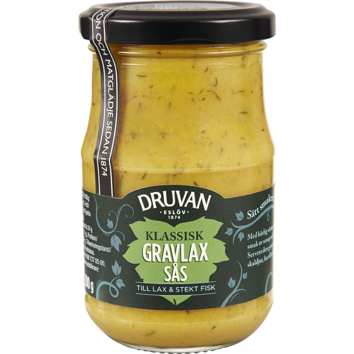 Gravlaxsås 200 g – Druvan