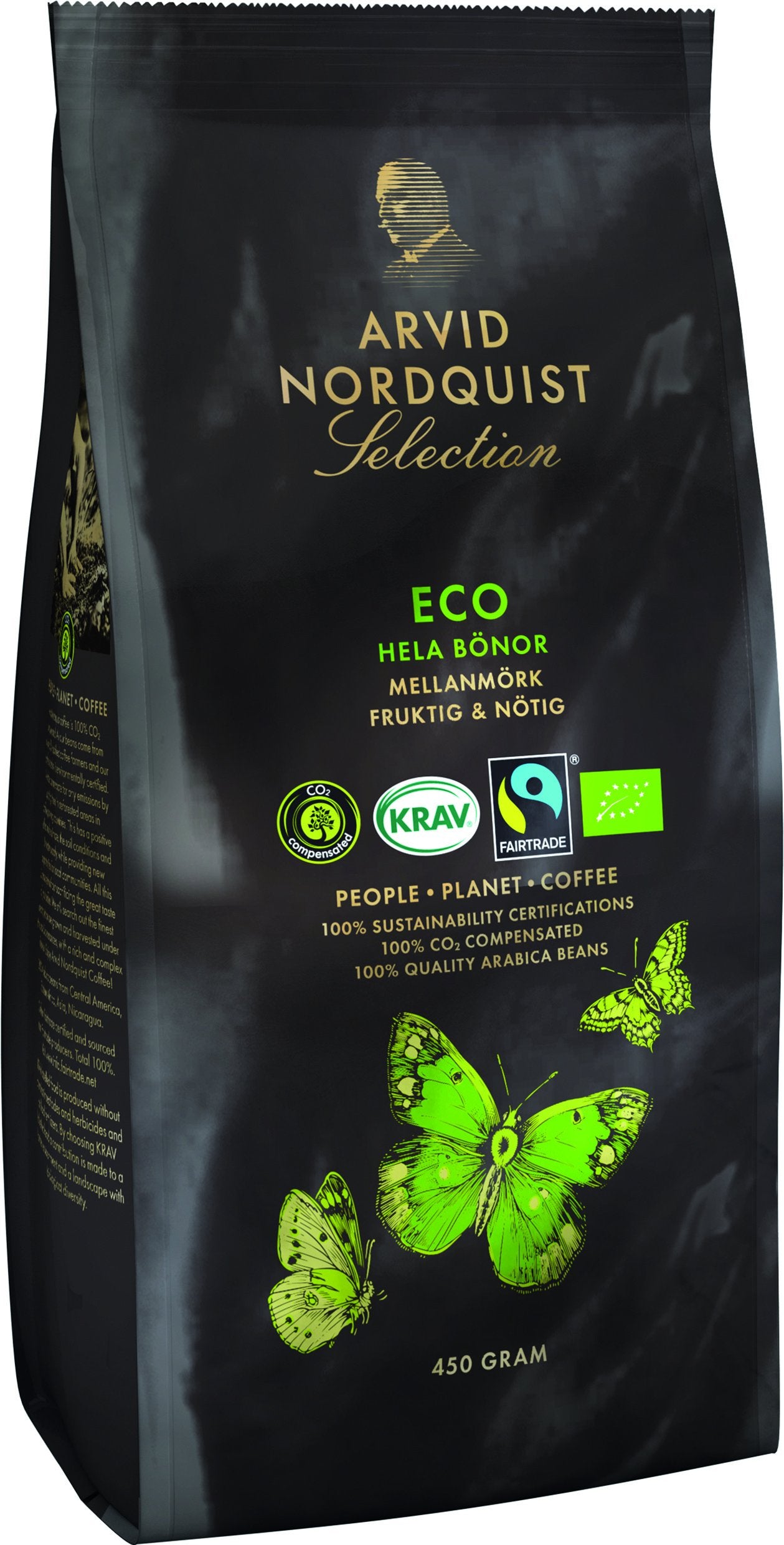Koffiebonen bio medium-dark roast - Arvid Nordquist