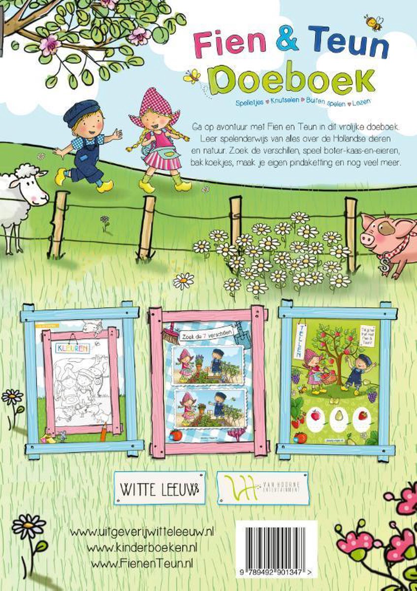 Fien en Teun Doeboek 2+ – Witte Leeuw