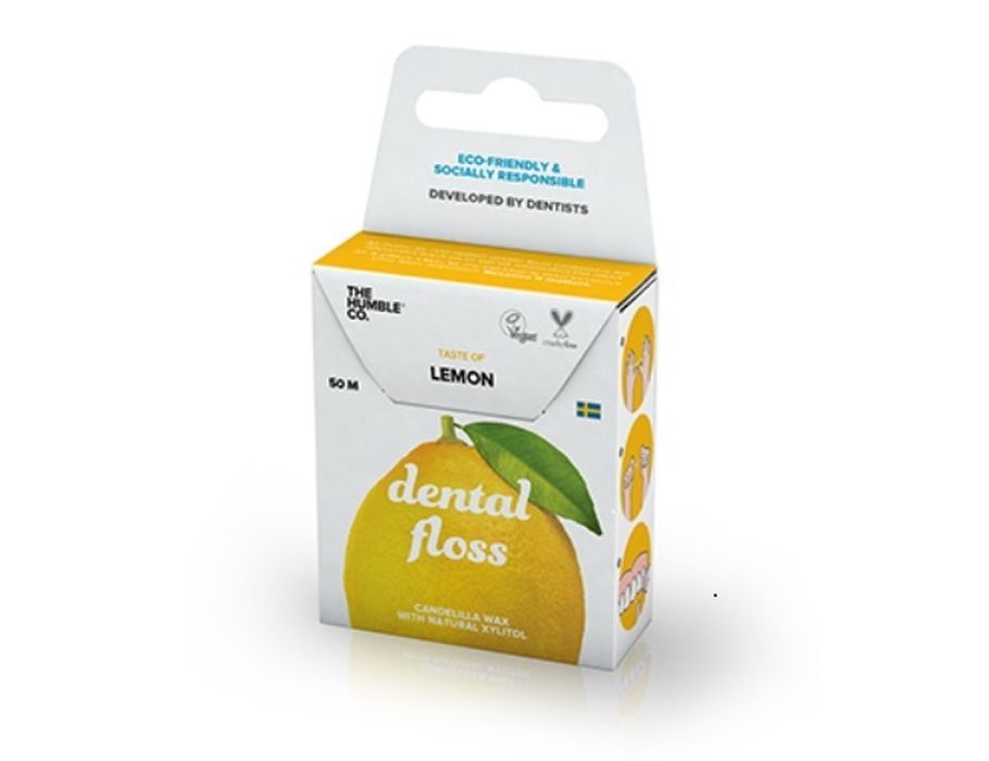 Dental Floss Lemon – The Humble Co.