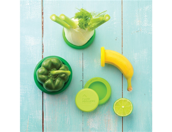 Food huggers 5 pieces Fresh Green - Foodhuggers