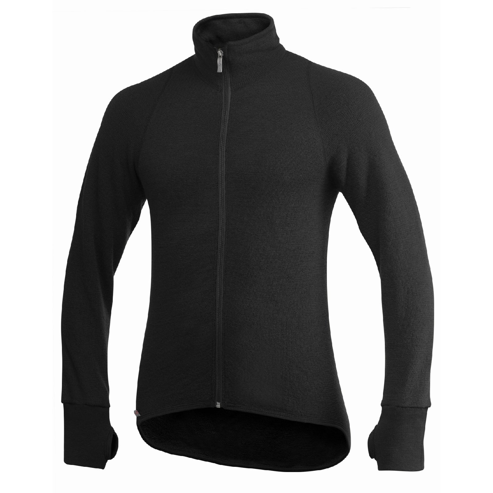 Vest / Full Zip Unisex Jacket 400 Black - Woolpower - Op bestelling
