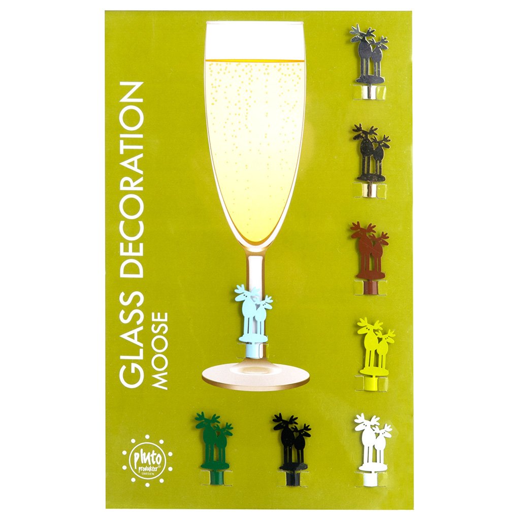 Glass Decoration Moose - Pluto Produkter