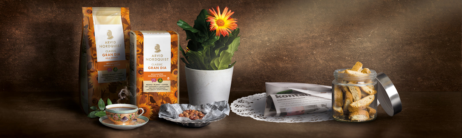 Koffie Gran Dia Medium-Dark roast Generous & Fruity - Arvid Nordquist