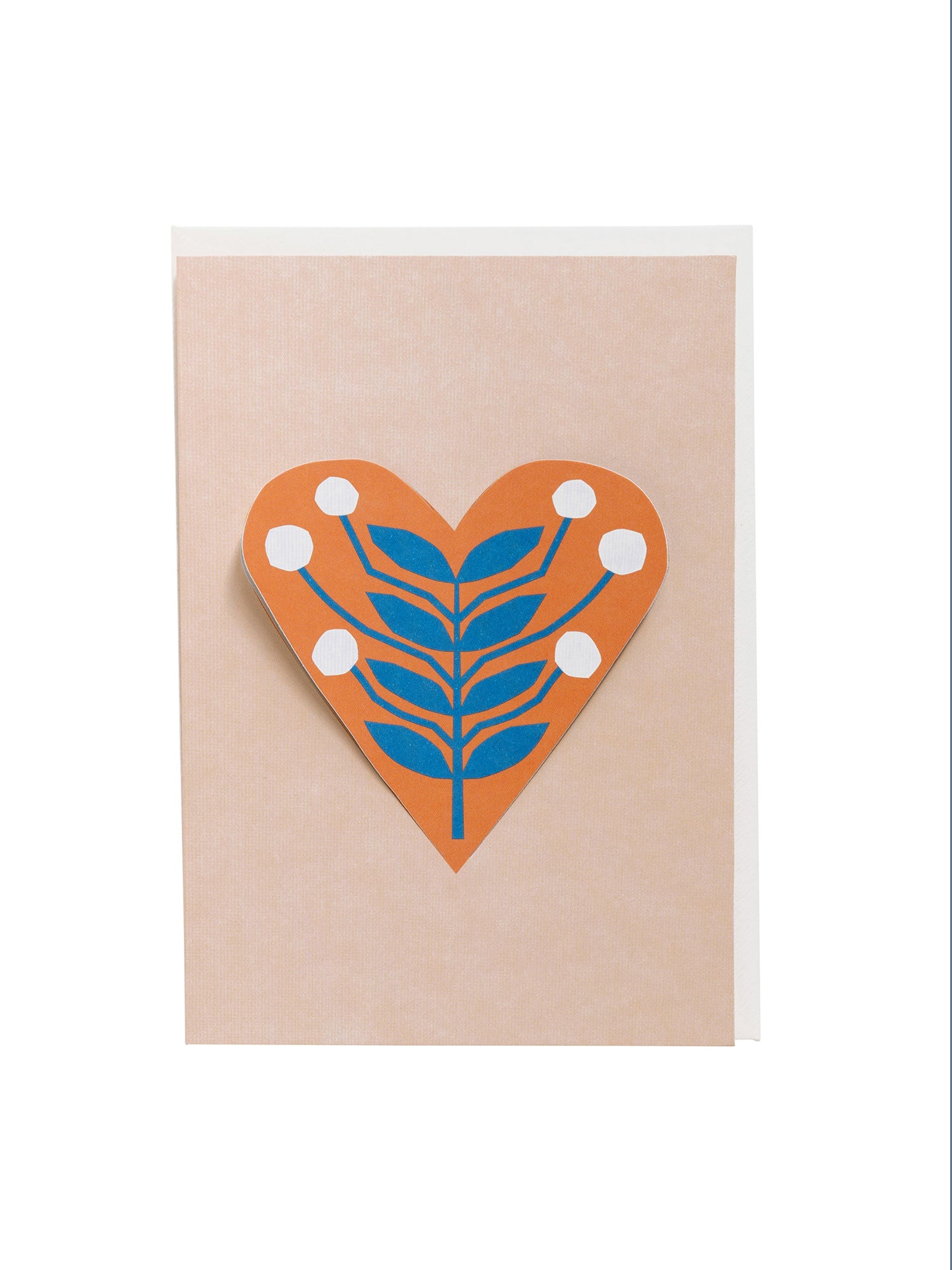 HEART card snowball – light pink – Jurianne Matter